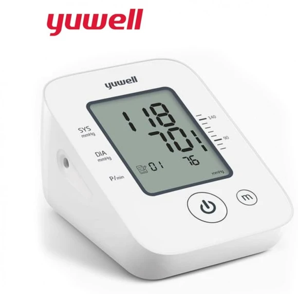 Blood Pressure Monitor with Large Upper Arm Cuff — Blood Pressure Monitor, Yuwell
