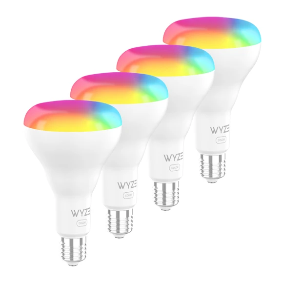 BR30 Wi-Fi Smart Bulb, E26 Base, 75W Equivalent 950 Lumens, 16 Million Colors & Tunable White — Smart Light Bulb, Wyze