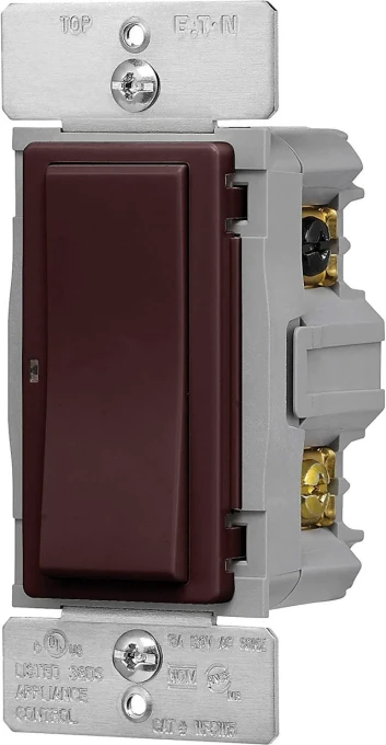 Color Change Kit Wi-Fi Smart Switch (Brown, Black and Gray) — Smart Switch, Eaton