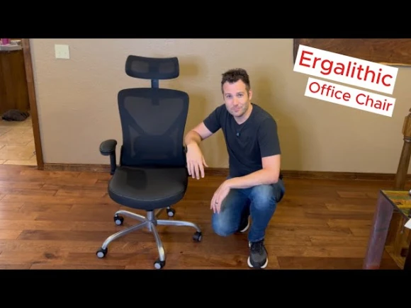Ergonomic Office Chair - X-Shaped Computer Desk Chair Comfy — Smart Chairs, Ergalithic