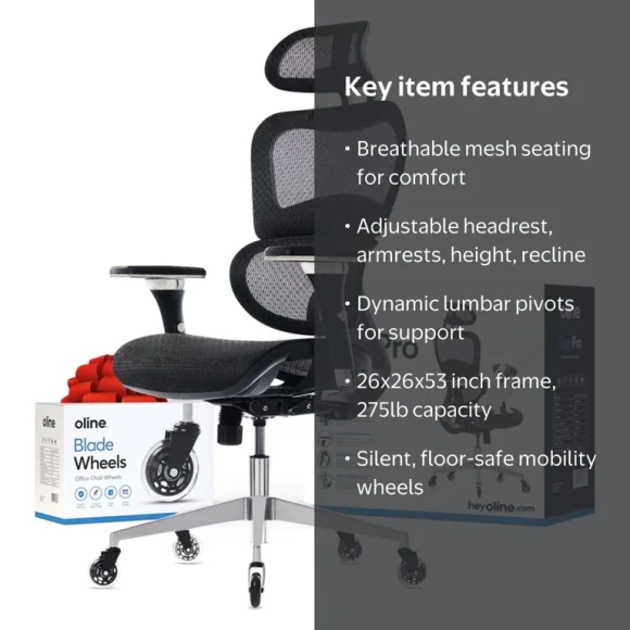 Ergonomic Office Chair — Smart Chairs, Oline