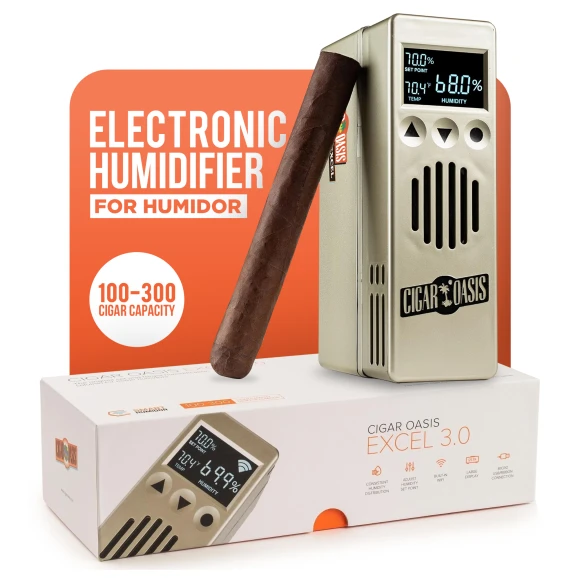 Excel 3.0 Electric Humidor Humidifier — Humidifier, Cigar Oasis