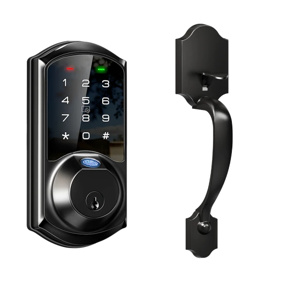 Fingerprint Smart Lock with Handle Set — Smart Lock, Veise