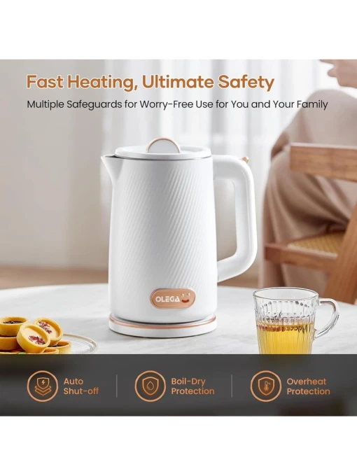 Smart Kettle with Temperature Control — Electric Kettle, OLEGA