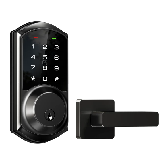 Smart Lock with 2 Lever Handle Set — Smart Lock, Veise