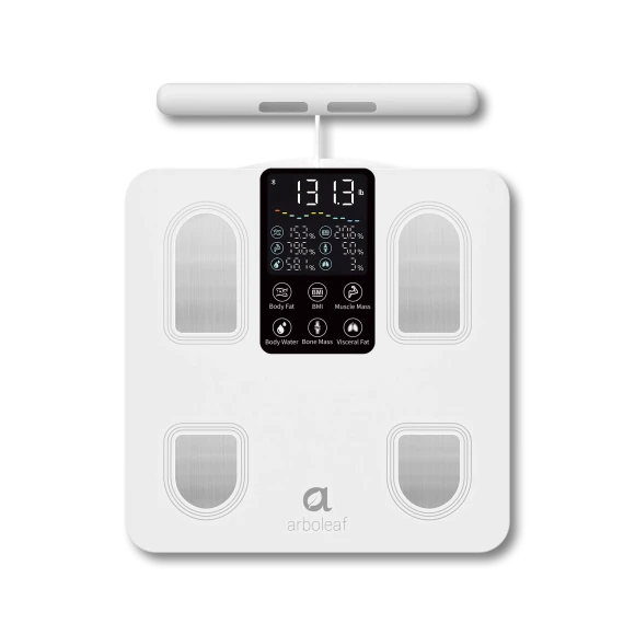Smart Scale with 8-Electrode Dual-Frequency Analysis — Smart Scale, Arboleaf