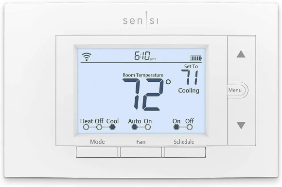 Smart Wi-Fi Thermostat — Smart Thermostat, Emerson