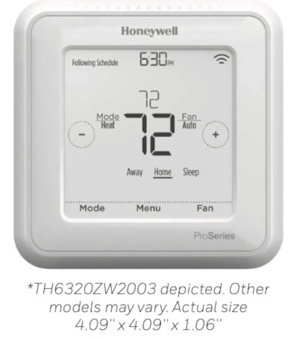 T6 Pro Series Z-Wave Thermostat — Smart Thermostat, Honeywell