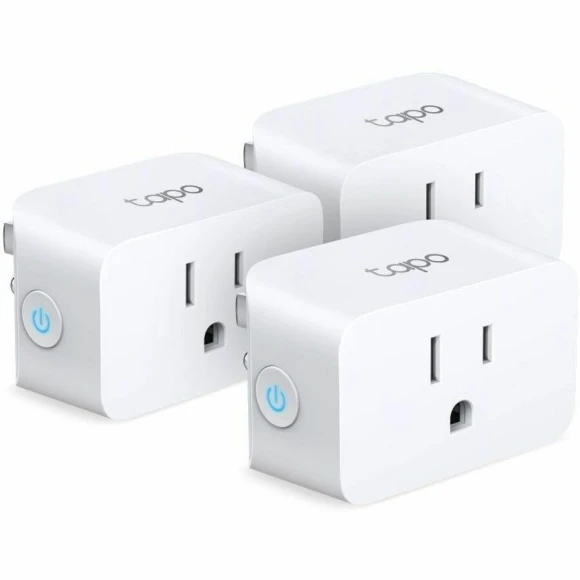 Tapo Smart Wi-Fi Plug Mini with Matter - White 3 Pack — Smart Plug, TP-Link