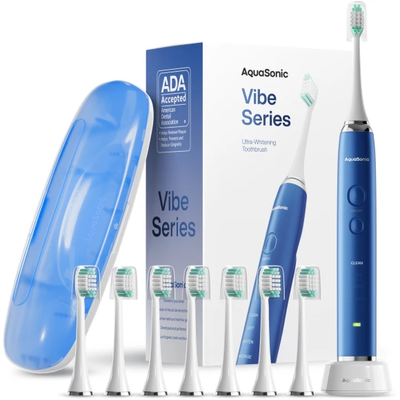 Ultra-Whitening Electric Toothbrush — Electric Toothbrush, AquaSonic