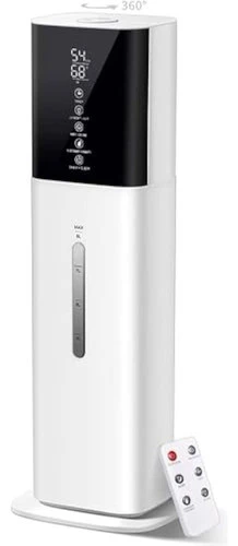 Ultrasonic Cool Mist Humidifier with Timer and Humidistat — Humidifier, let'me