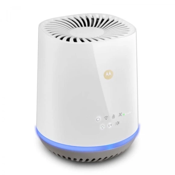 Wi-Fi Connected Smart Air Purifier with Integrated Night Light — Air Purifier, Motorola
