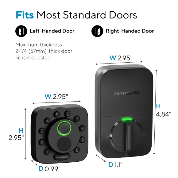 WiFi Smart Lock with Handle — Smart Lock, ULTRALOQ