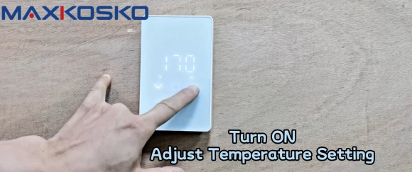 WiFi Smart Thermostat for Electric Floor Warming System — Smart Thermostat, MAXKOSKO