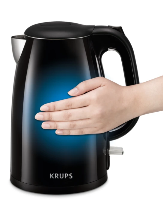 1.5L Electric Kettle, Cool Touch Stainless Steel Interior — Electric Kettle, KRUPS