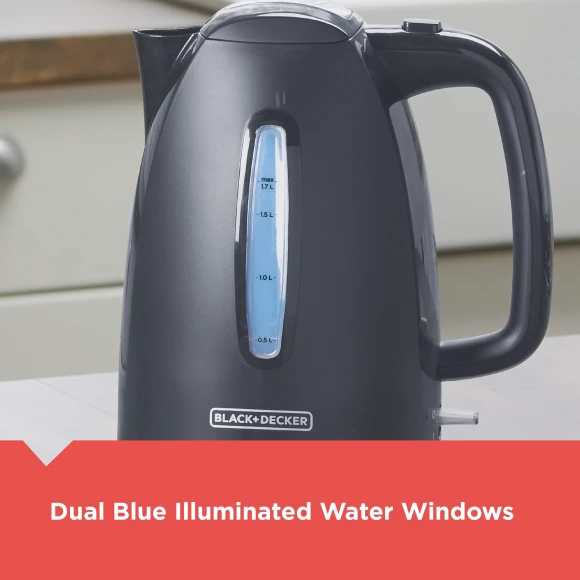 1.7L Cordless Electric Kettle — Electric Kettle, BLACK+DECKER