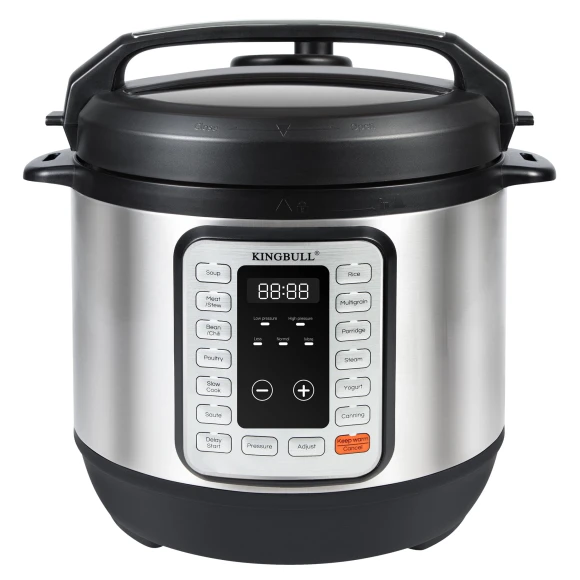 6QT Electric Pressure Cooker – 12-in-1 Multi Cooker — Multicooker, KINGBULL