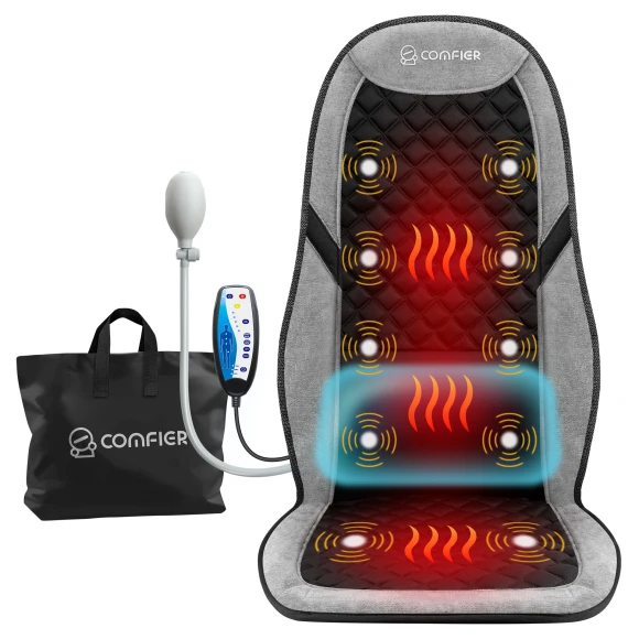 Back Massager with Heat — Massage Chairs, COMFIER