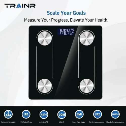 Digital Body Scale — Smart Scale, Trainr