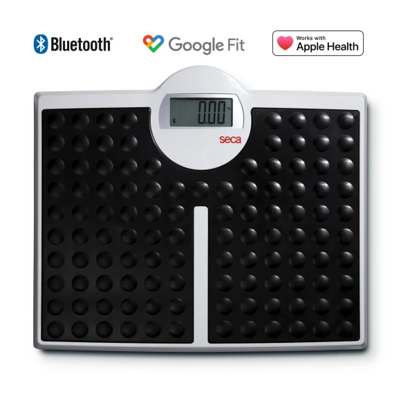 Digital Flat Scale with Bluetooth and High Capacity — Smart Scale, Seca
