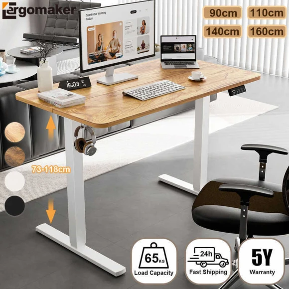 Electric Standing Desk — Standing Desk, ERGOMAKER