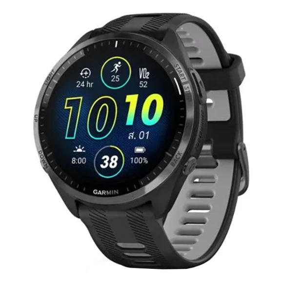 Forerunner 965 Running Smartwatch, Colorful AMOLED Display, Training Metrics and Recovery Insights — Fitness Tracker, Garmin