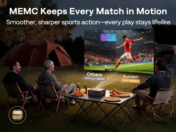 Google TV Smart Projector 4K Supported — Smart Projector, Aurzen