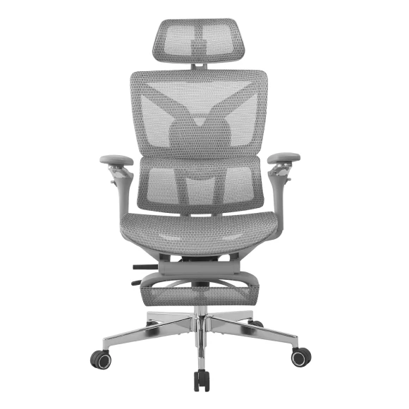 S3 Elite Pro Ergonomic Office Chair with Adjustable Armrests and Footrest — Smart Chairs, RIEIOR