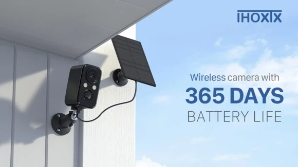 Security Cameras Wireless Outdoor with Solar Panel — Security Camera, IHOXTX
