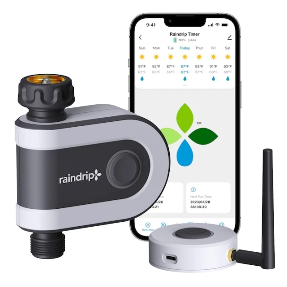 Smart Water Sprinkler Timer — Irrigation System, Raindrip