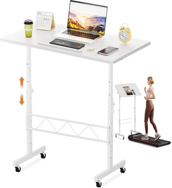 Standing Desk Adjustable Height & Tiltable Tabletop — Standing Desk, COMHOMA