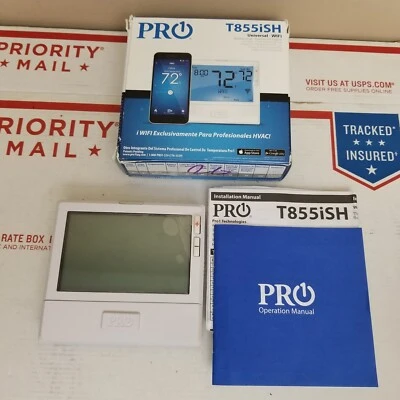 8" Backlit WiFi Thermostat — Smart Thermostat, PRO1 IAQ