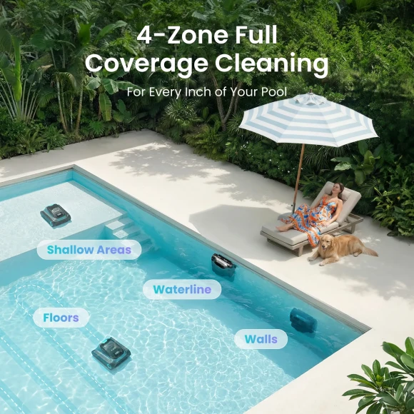 Cordless Robotic Pool Cleaner — Robotic Pool Cleaner, AIPER