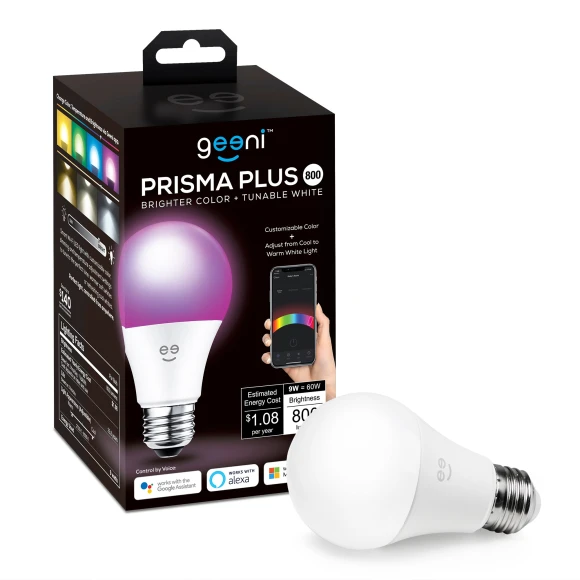 Prisma Plus Smart Light Bulb — Smart Light Bulb, Geeni