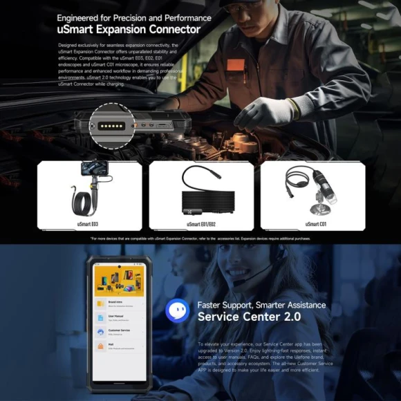 Rugged Phone, 512GB Storage, Black — Smartphones, Ulefone