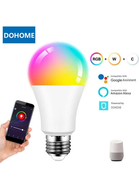 Smart Light Bulbs Work with Apple HomeKit, 16 Million DIY Colours — Smart Light Bulb, DoHome