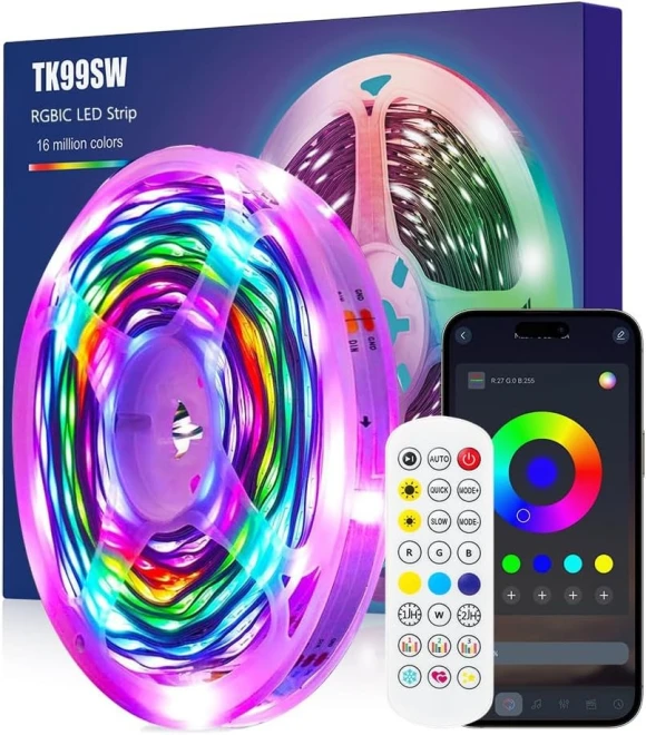 Smart RGB LED TV Backlight Strip — LED Strip Lights, TK99SW