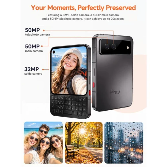 Titan 2 Elite QWERTY Physical Keyboard Phone — Smartphones, Unihertz