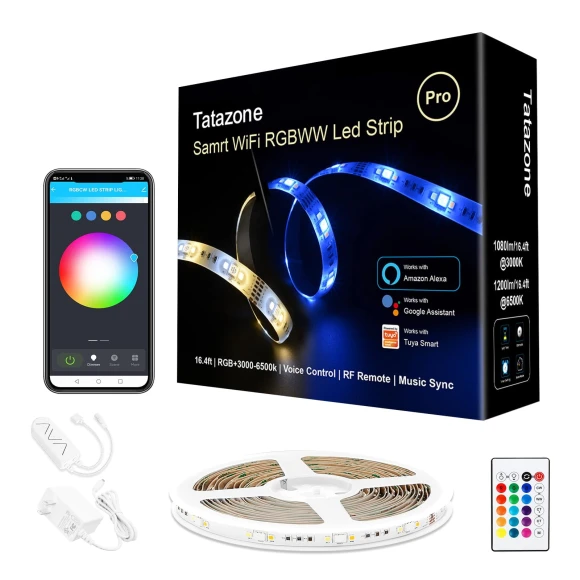WiFi Smart Flowing LED Strip Light — LED Strip Lights, Tatazone