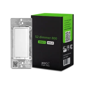 Z-Wave Long Range S2 Dimmer Switch — Smart Switch, ZOOZ