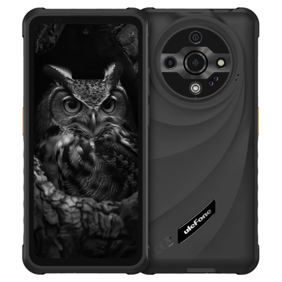 5G Rugged Smartphone, 8GB RAM + 256GB Storage, Black — Smartphones, Ulefone