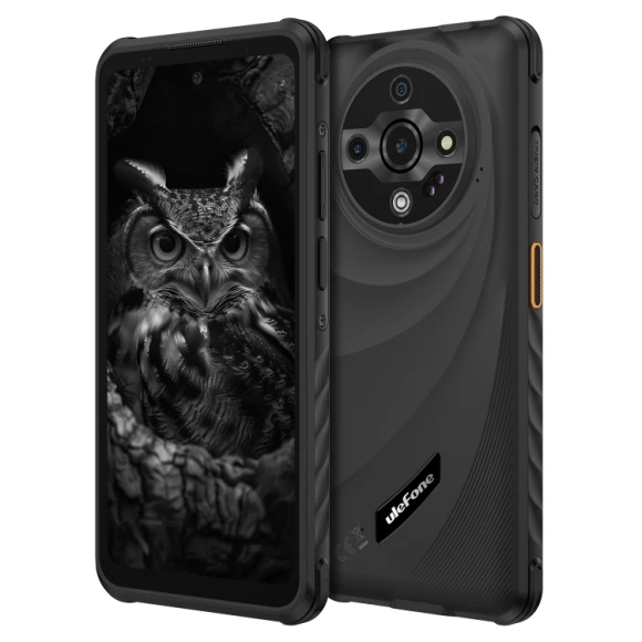 5G Rugged Smartphone, 8GB RAM + 256GB Storage, Black — Smartphones, Ulefone