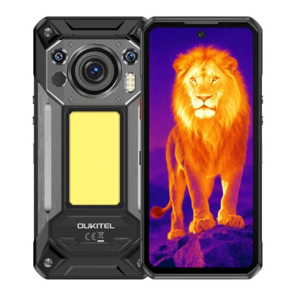 Black 12GB RAM + 1TB Storage Rugged Phone — Smartphones, OUKITEL