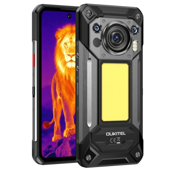 Black 12GB RAM + 1TB Storage Rugged Phone — Smartphones, OUKITEL