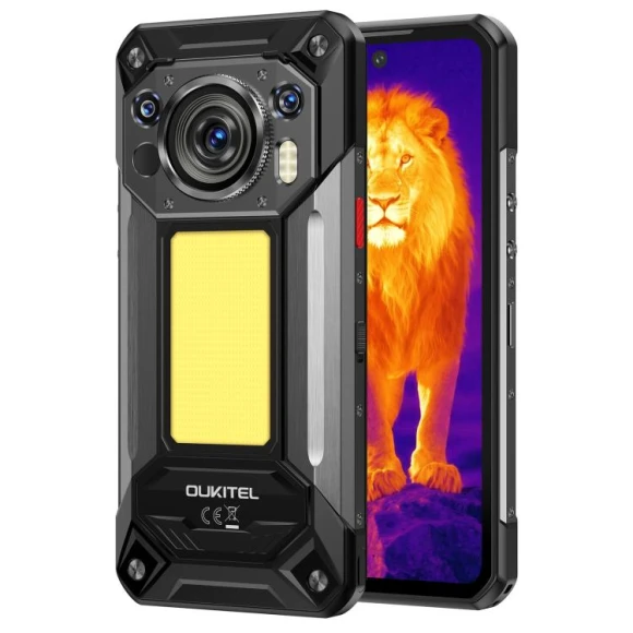 Black 12GB RAM + 1TB Storage Rugged Phone — Smartphones, OUKITEL