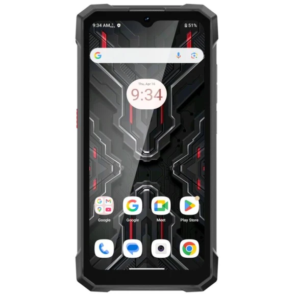 Rugged Phone, 6GB RAM + 256GB Storage, Bronze — Smartphones, HOTWAV
