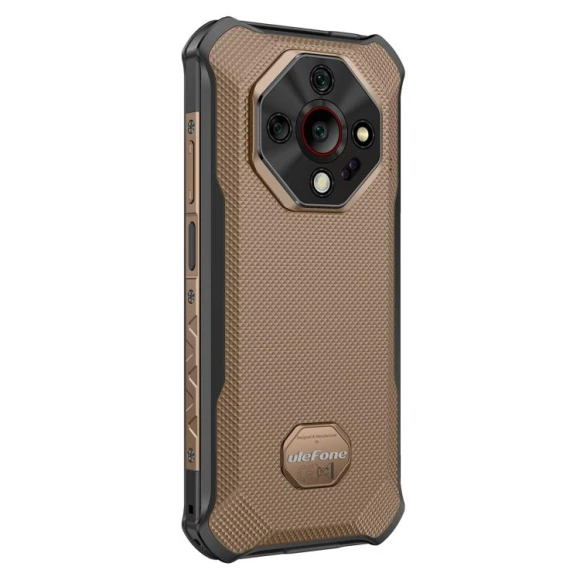 Rugged Smartphone, 6GB RAM + 128GB Storage, Sand Dune — Smartphones, Ulefone