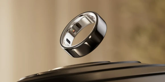 Smart Ring 4, Black, size 09 (19) — Smart Ring, Oura