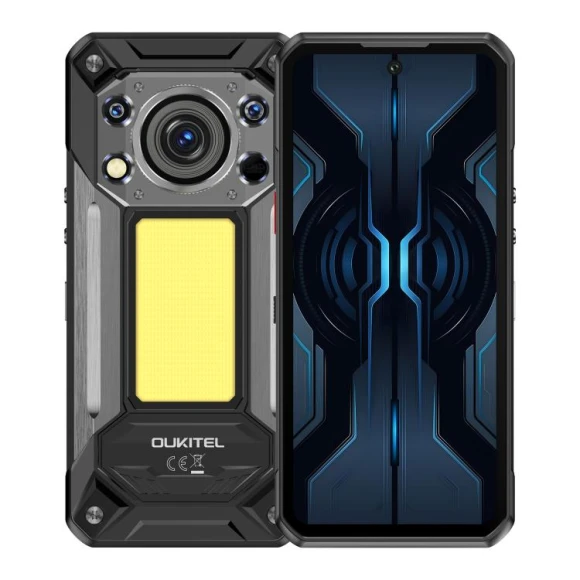 Rugged Phone, 1TB Storage, Black — Smartphones, OUKITEL