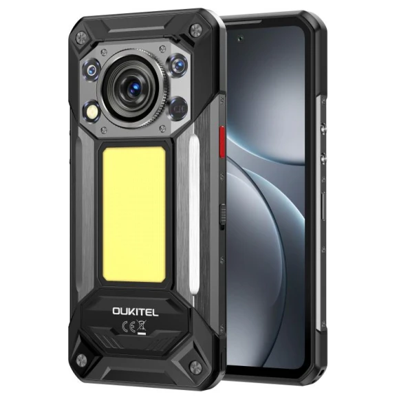 Rugged Phone, 1TB Storage, Black — Smartphones, OUKITEL